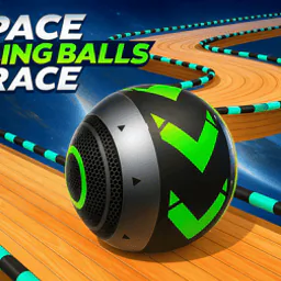 Space Rolling Balls Race