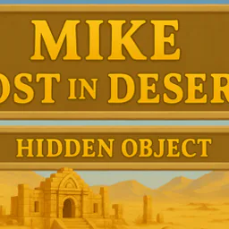 Mike Lost In Desert - Hidden Object
