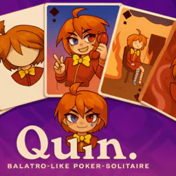 Quin. Balatro-like poker-solitaire