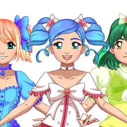 Kawaii Magical Girl Dress Up Game