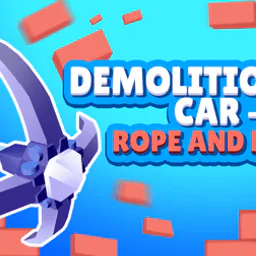 Demolition Car - Rope and Hook