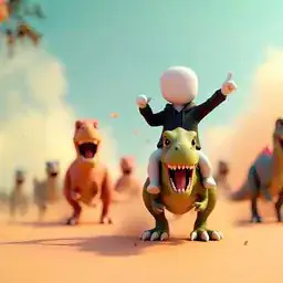 Stickman: Dinosaur arena