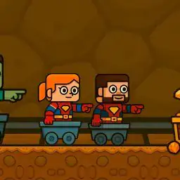 2 Player BlockMiner Escape