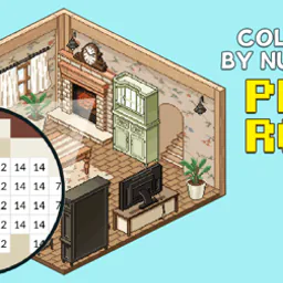 Coloring by Numbers. Pixel Room