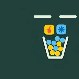 Filled Glass 5: Fire & Ice