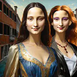 Mona Lisa Fashion Experiments