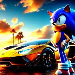 Sonic Run for Lamborghini