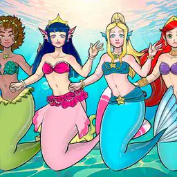 Kawaii Mermaid Dress Up Game