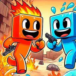 Fire and Water Blockman